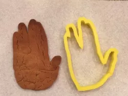 Spock Cookie Cutter