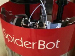 Spool support for Spiderbot delta printer