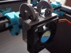 Support de ventilo 50mm et fanduct pour smartcore v1.