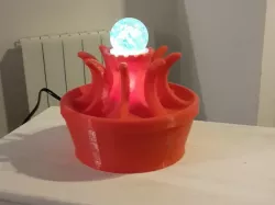 The Fountain with rotating Ball System