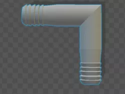 Vinyl Tube L joint for Algae Farming
