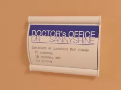 Wall Label holder