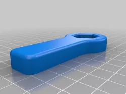 19mm wrench for assembling ball and socket arm