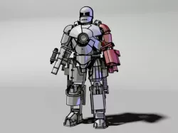 6.Left arm of Iron man Mark1