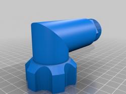 Hose Reel Elbow to Hose Adapter - 3D model by MakingOfBrent on Thangs