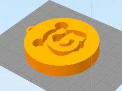 A gummi bear medallion.