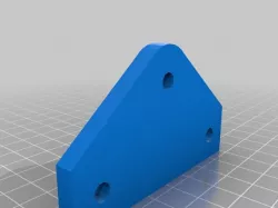 Adapto Z-Axis Upper Smooth Rod Holder 10mm w/ Threaded rod support
