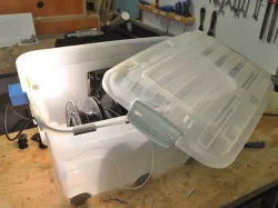 Air drying filament spool storage #FilamentChallenge