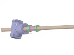 Anti backlash lead screw example design