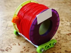 Ball bearing spool holder