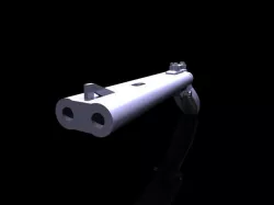 Bottle rocket dual barrel shotgun
