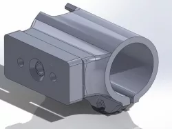Bullet Camera Suction Motorbike Helmet Mount