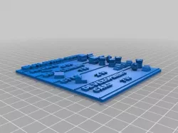 Catan Building Costs Card