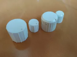 Control knobs water heating gas boiler