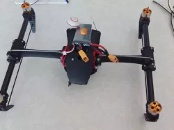 DJI Inspire1 and Walkera inspired quadcopter