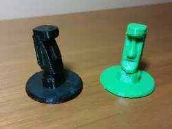 Easter Island Moai Game Counter
