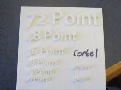 Font Size Demonstration