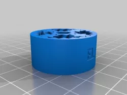 Gear bearing for hatchbox spool