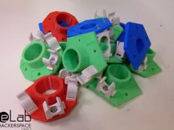 Geodesic Dome 3V Connectors