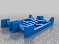 IE (25mm) Drill Guide for Z-axis Pipes Mostly Printed CNC