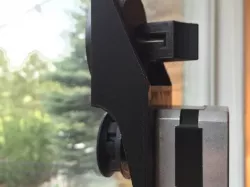 Integrated Suction Cup Glass Mount Bracket for Polargraph Stepper Motor
