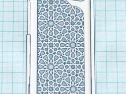 iPhone 5c Arabesque pattern case