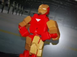 Iron Man - MARK VI Suit - Fully Posable - no supports