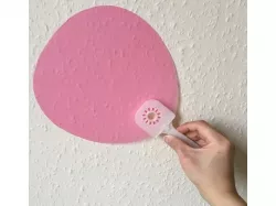 Japanese Hand Fan Clip Assemble Handle (Great demo gift!)