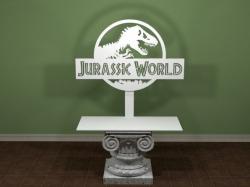 jurassic world logos 3d models 【 STLFinder