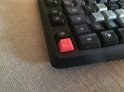 Keyboard button "Any key"