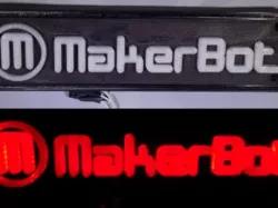 LED Makerbot Logo Nightlight