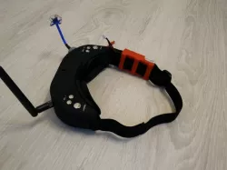 Lipo Holder for Skyzone FPV Goggles (***Now with Fatshark Lipo support***)