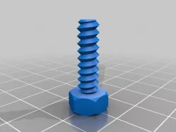 M6 Bolt 20mm 2mm thread