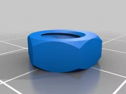 M6 Nut 2mm Thread