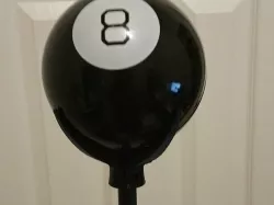 Magic 8 Ball mount (for Grunkle Stan's cane)