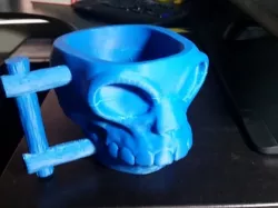 Martian Skull Mug from Futurama