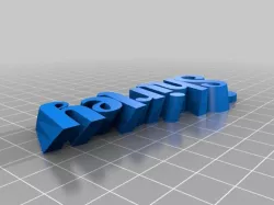 My Customized text - shirley keychain