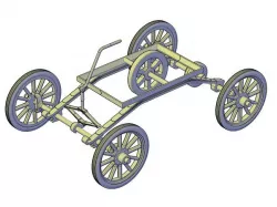 Oldsmobile Curved Dash chassis