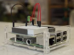 Open Top Raspberry Pi model B+ or Pi2 model B case