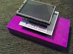 Pcduino3 Case with pin-holes in top