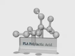 PLA (Polylactic Acid) Molecule/Display