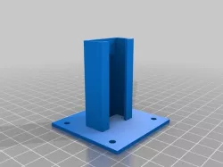 RV Trailer Drawer Rail Support