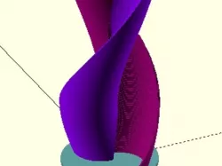 Savonius rotor ( remis R3)  with 20mm magnet base