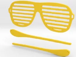 Shutter Shades (Glue Required)