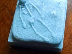 Skeleton on Stone Dungeon Tile (OpenForge and DwarvenForge compatible)