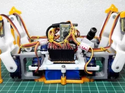 Spider robot(quad robot, quadruped)-SG90