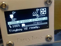 TinyOLED V1.0/V1.1 for RAMPS : 1.3" I2C OLED,  TF Card Module, Rotary Encoder, Buzzer, Connector Board