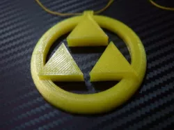 Triforce Medalion - Zelda Ocarina Of Time