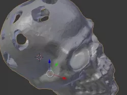 Vampire Skull Dice Shaker