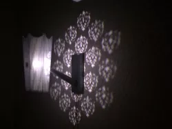 Victorian Wallpaper Shadow Sconce